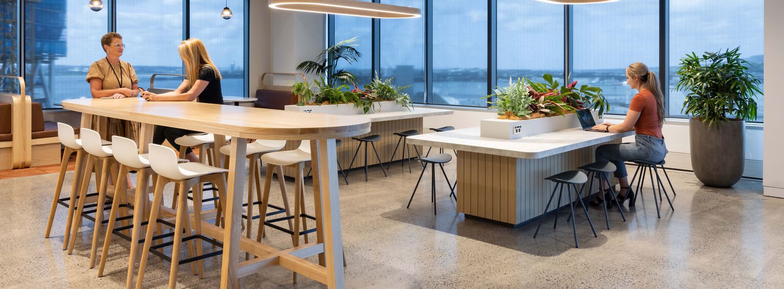 Worldine Staff Cafeteria Stack Interiors
