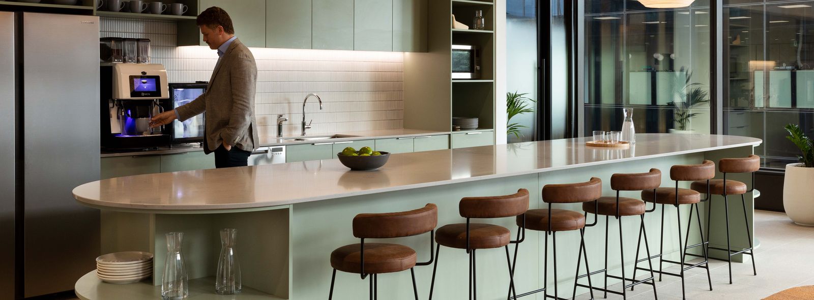 Dentons Unispace Arc Stool