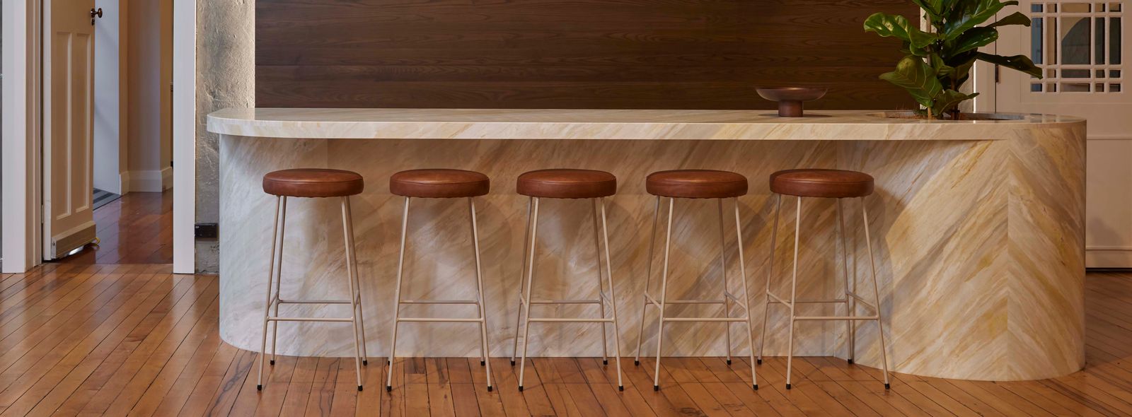 Harrows Auckland Showroom Arc Stool