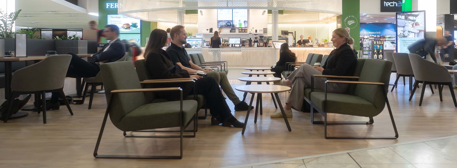 Christchurch Airport Foodcourt Harrows