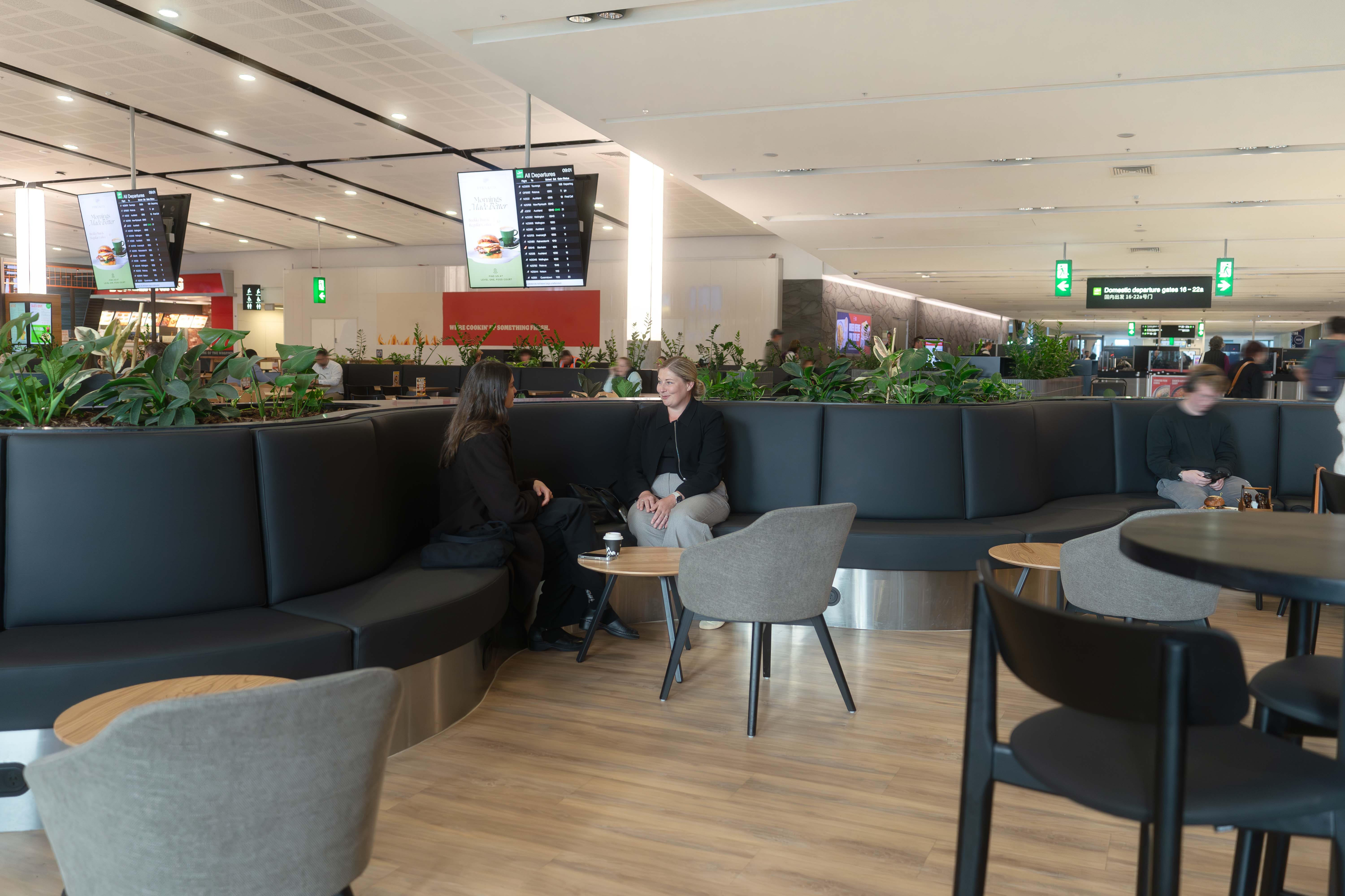 Christchurch Airport Foodcourt Harrows